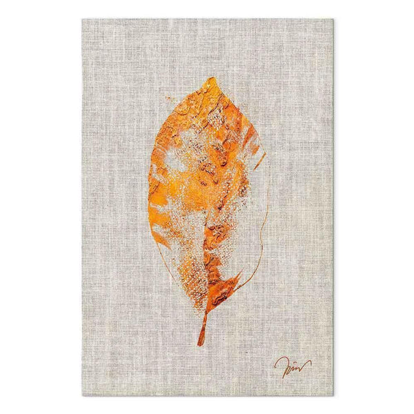 Quadro - Golden Flora (1 Part) Vertical