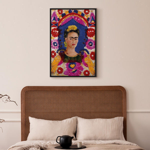 Quadro - Frida Kahlo – The Frame (Self-Portrait)