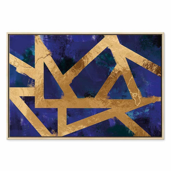 Quadro - Golden Geometry (1 Part) Wide