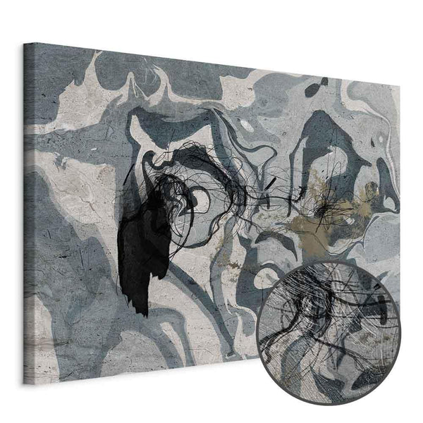 Quadro - Marbled Reflection (1 Part) Wide