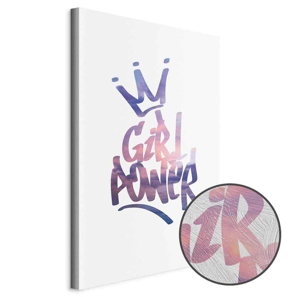 Quadro - Girl Power (1 Part) Vertical