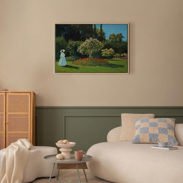 Quadro - Claude Monet – Woman in the Garden
