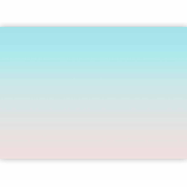 Carta da parati - Summer Morning - Transition of Colors from Light Blue to Pink