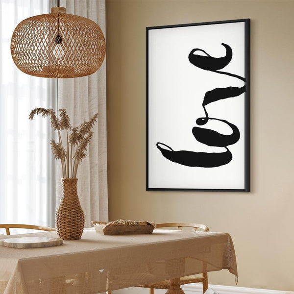 Quadro - Black Love (1 Part) Vertical