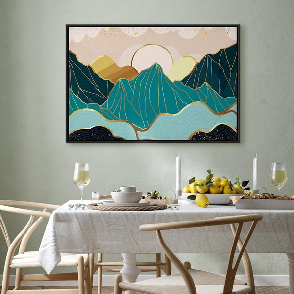 Quadro - Green Pastures (1 Part) Wide
