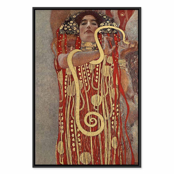 Quadro - Gustav Klimt – Medicine (Hygiea)