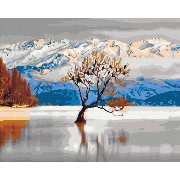 Quadro fai da te - Wanaka Lake