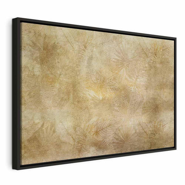 Quadro - Vintage Leaves (1 Part) Wide