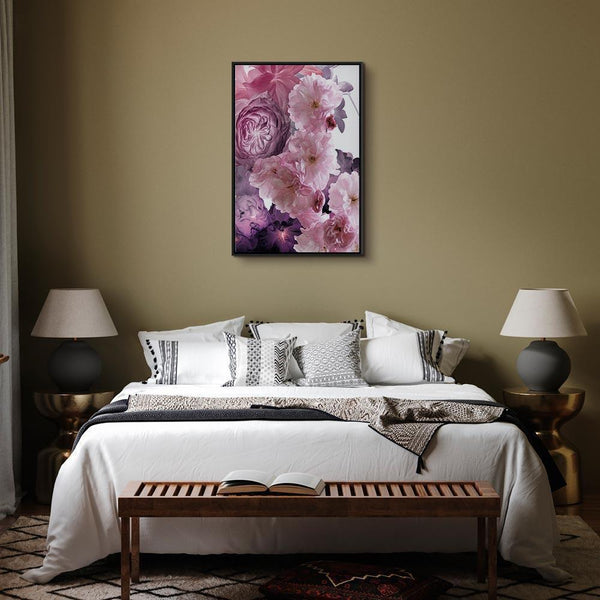 Quadro - Garden of Floral Scents (1-part) - Nature in Shades of Pink