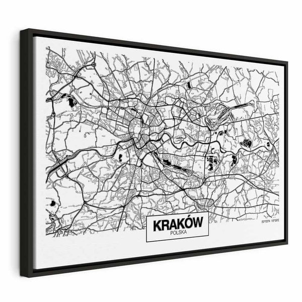 Quadro - City Plan: Krakow (1 Part) Wide