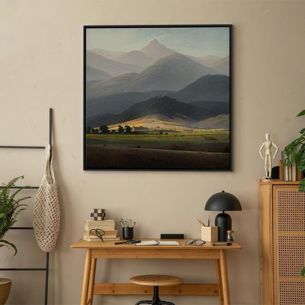 Quadro - Caspar David Friedrich – The Great Mountains