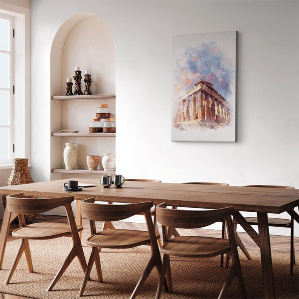 Quadro - Painted Parthenon (1 Part) Vertical