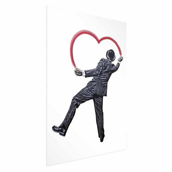 Poster - Elegant Graffiti Artist