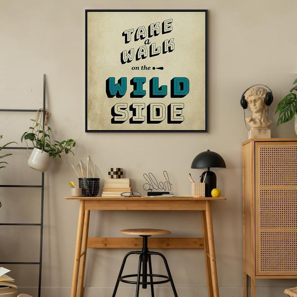 Quadro - Take Walk on the Wild Side (1 Part) Square