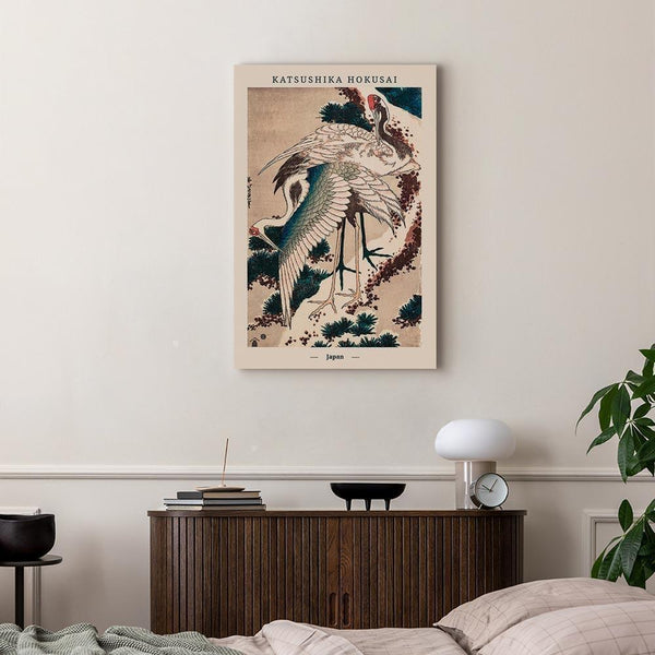 Quadro - Cranes (1 Part) Vertical