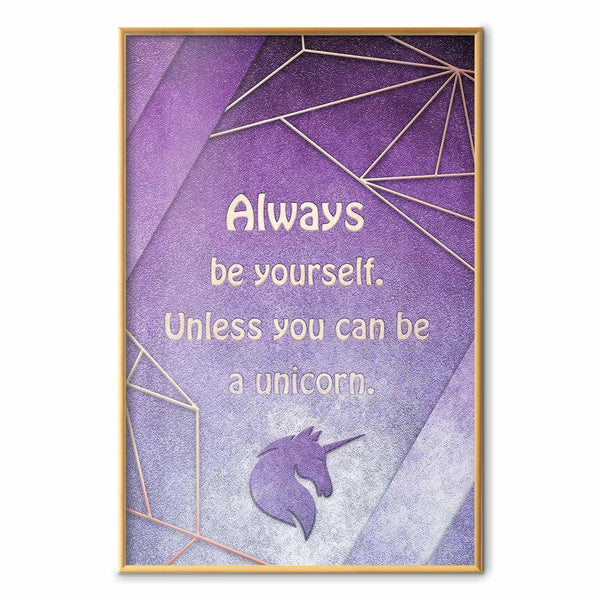 Poster - Be Yourself