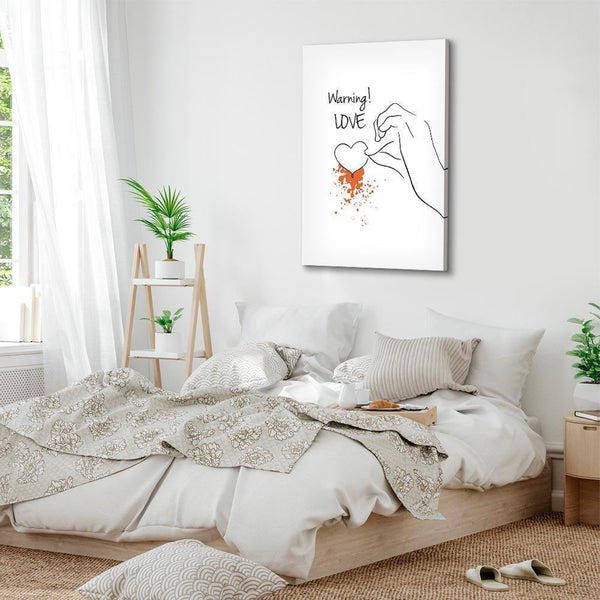 Quadro - Warning! Love (1 Part) Vertical