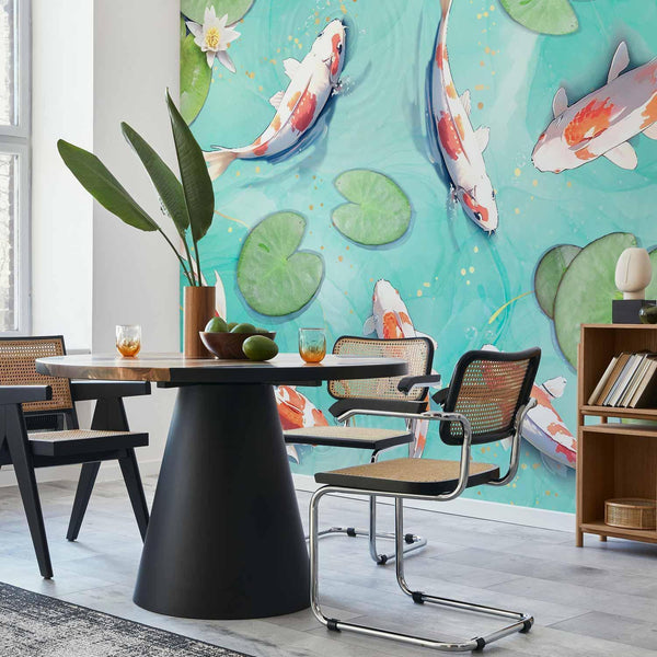 Carta da parati - Pond in Japan