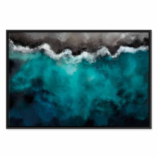 Quadro - Blue Lagoon (1 Part) Wide