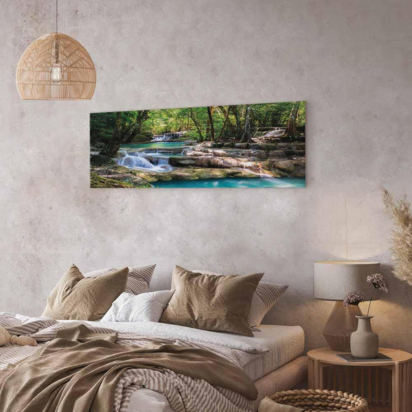 Quadro - Nature: Forest Waterfall