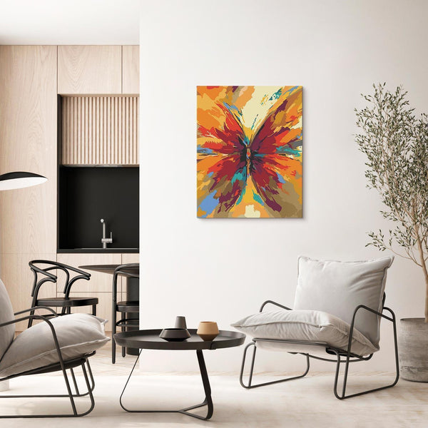 Quadro fai da te - Multicolored Butterfly