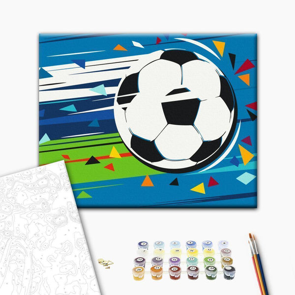 Quadro fai da te - Shoot and Goal!