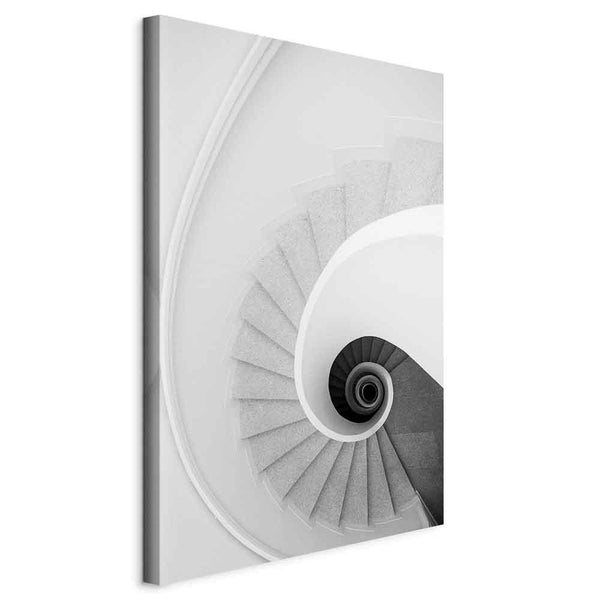 Quadro - White Stairs (1 Part) Vertical