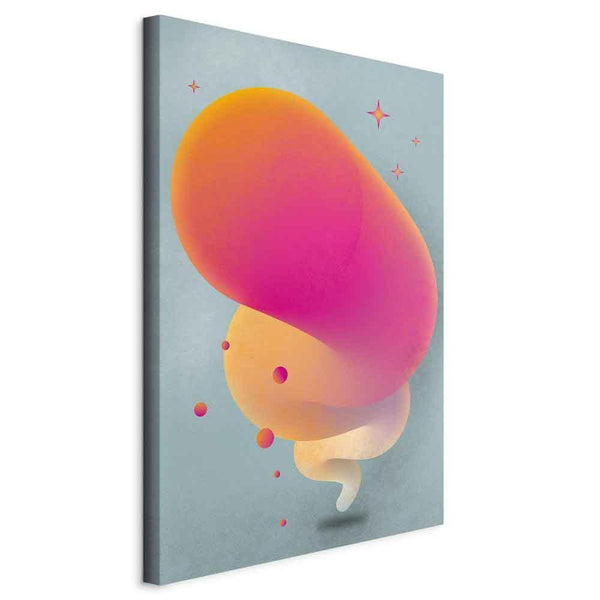 Quadro - Pink Streak (1 Part) Vertical