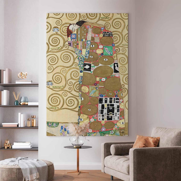 Quadro XXL - Gustav Klimt – The Fulfilment