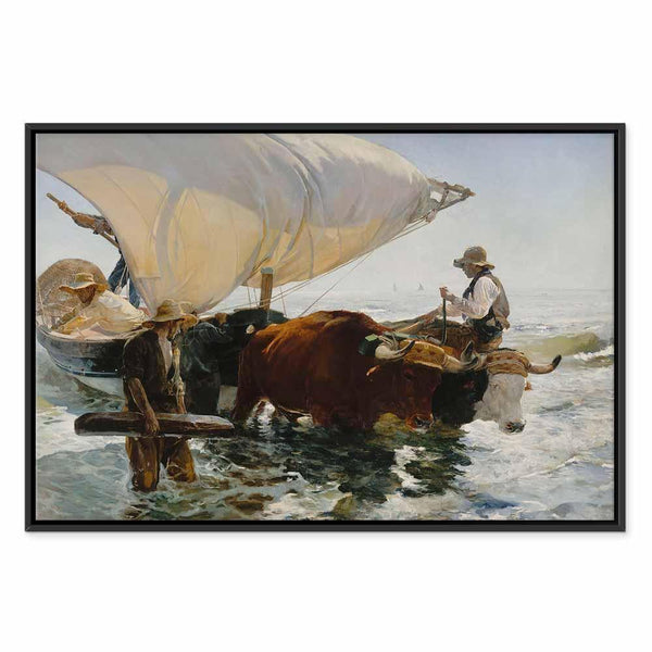 Quadro - Joaquín Sorolla y Bastida – The Return from Fishing