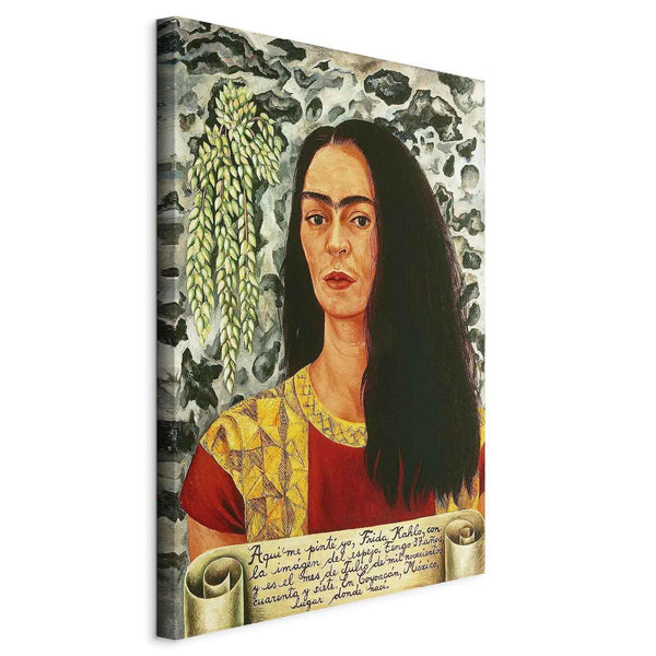 Quadro - Frida Kahlo – Self-Portrait with Loose Hair