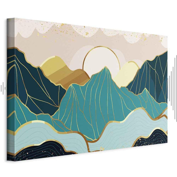 Quadro - Green Pastures (1 Part) Wide