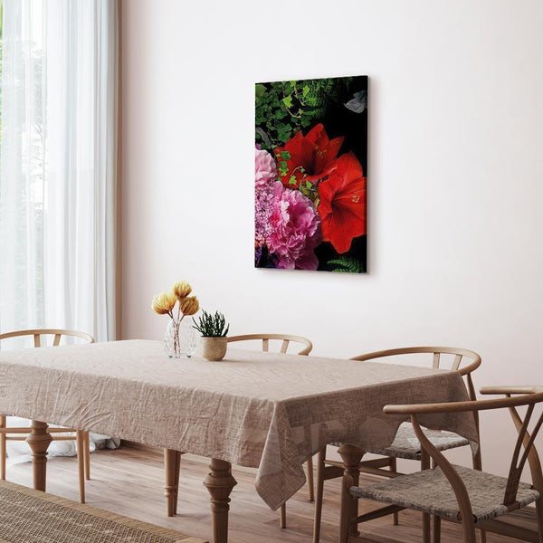 Quadro - Floral Symphony (1 Part) Vertical