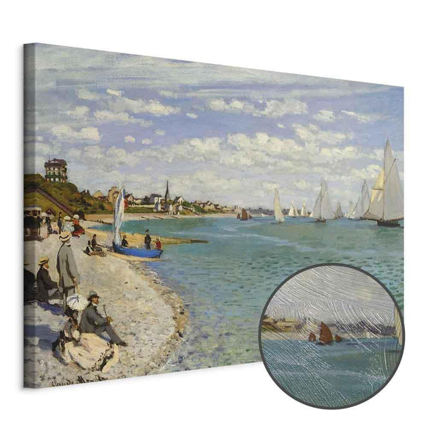 Quadro - Claude Monet – Regatta at Sainte-Adresse