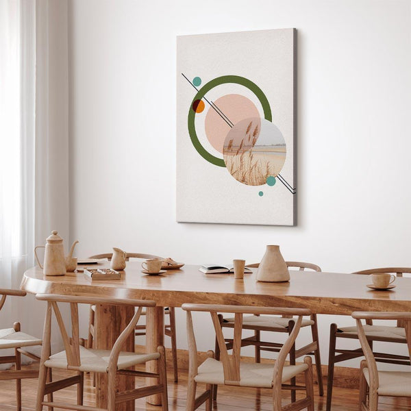 Quadro - Geometric Landscape (1 Part) Vertical