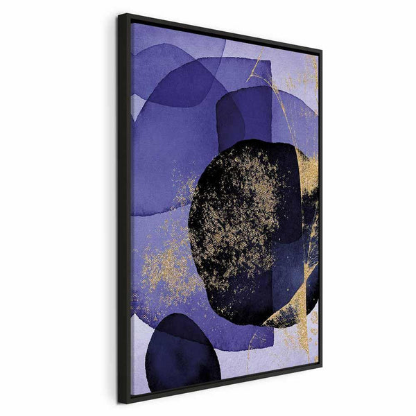 Quadro - Purple Kaleidoscope (1 Part) Vertical