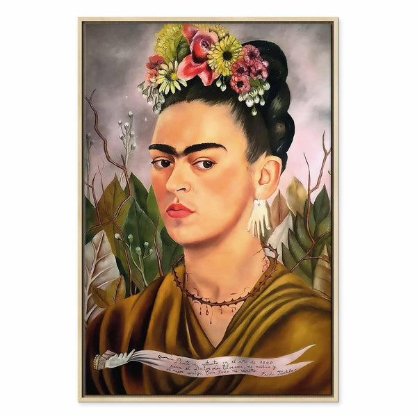 Quadro - Frida Kahlo – Self-Portrait Dedicated to Dr Eloesser
