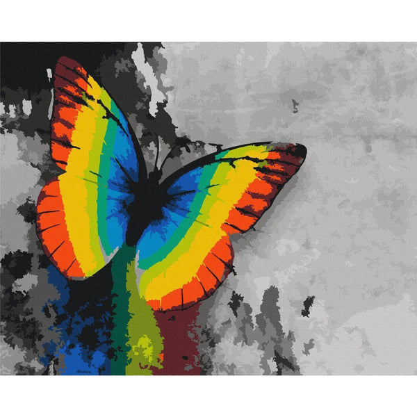 Quadro fai da te - Colourful Butterfly