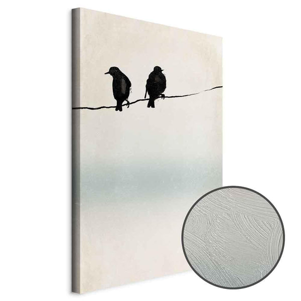 Quadro - Frozen Sparrows (1 Part) Vertical