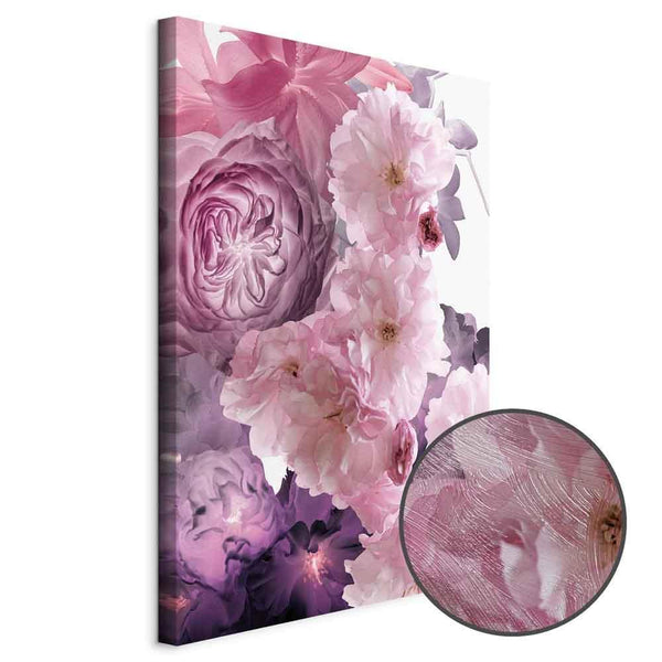 Quadro - Garden of Floral Scents (1-part) - Nature in Shades of Pink