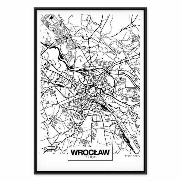 Quadro - City Plan: Wroclaw (1 Part) Vertical