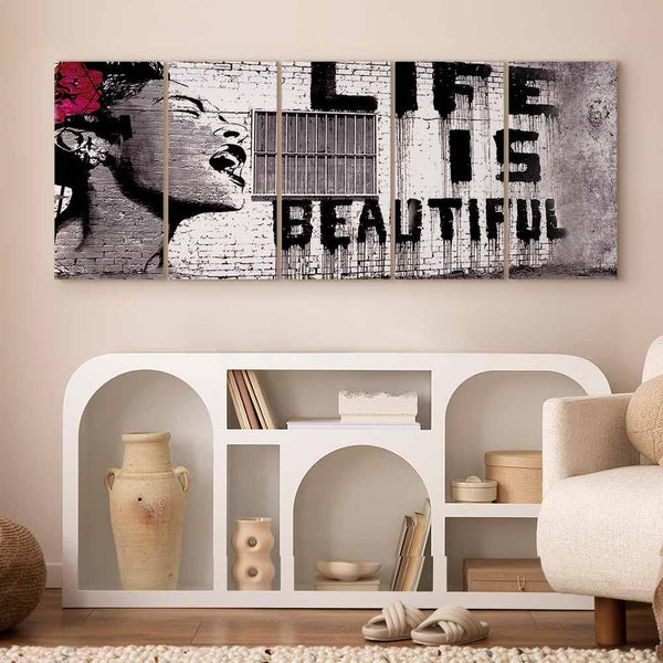 Quadro - Banksy: Life is Beautiful