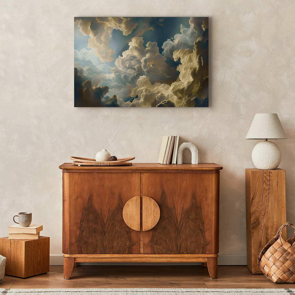 Quadro - Sun and Shadows: A Theatrical Display of Nature High Above the Earth