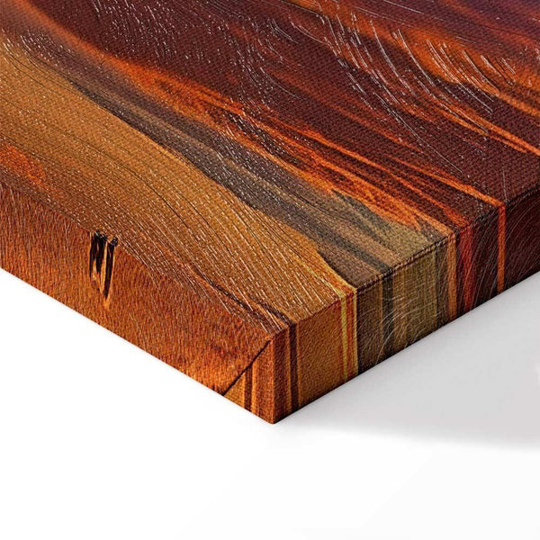 Quadro - Beautiful Sunset - Clouds in Warm Shades