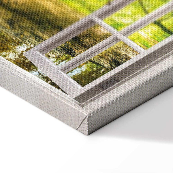 Quadro - Window: View on Forest