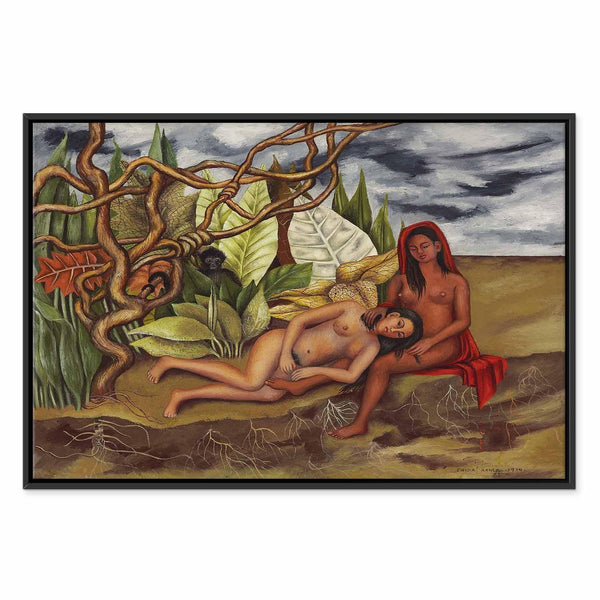 Quadro - Frida Kahlo – Two Nudes in a Forest (The Earth Itself)