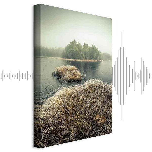 Quadro - Autumn in the Wetlands (1 Part) Vertical