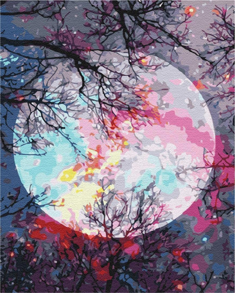 Quadro fai da te - Magical moon