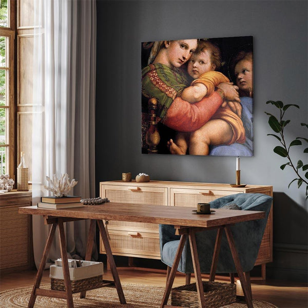 Quadro - Rafael Santi – Madonna on a Chair