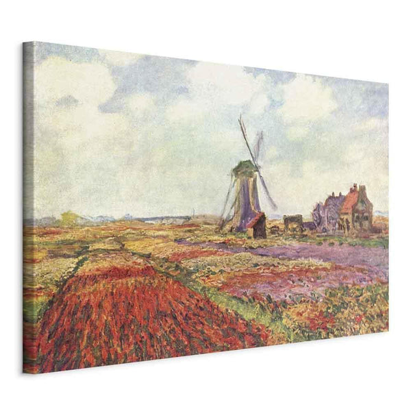 Quadro - Claude Monet – Tulip Fields with Windmill